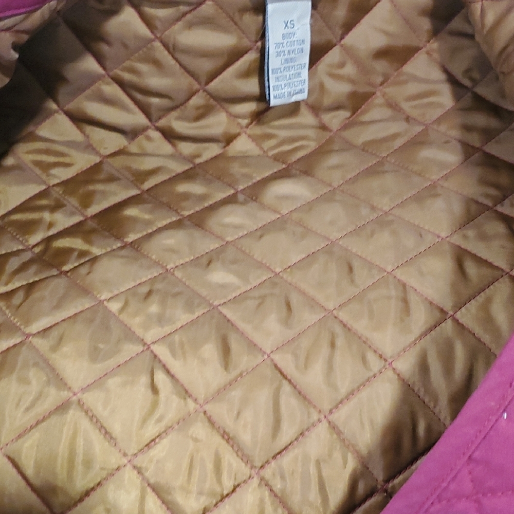 Duluth Trading Co Women's Quilted Utility Barn Jacket - Deep Pink - Picture 15 of 16